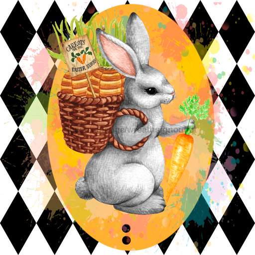 Bow Backer Easter Wood Sign Bb-W-0107 13’ Wreath