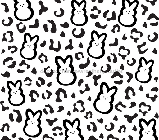 Bunny Tumbler, Peeps and Leopard 20 oz Skinny Tumbler DECOETUMBLER-281 - DecoExchange®