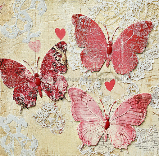 Butterfly Sign, DCO-02423, Sign For Wreath, 10x10 Metal Sign