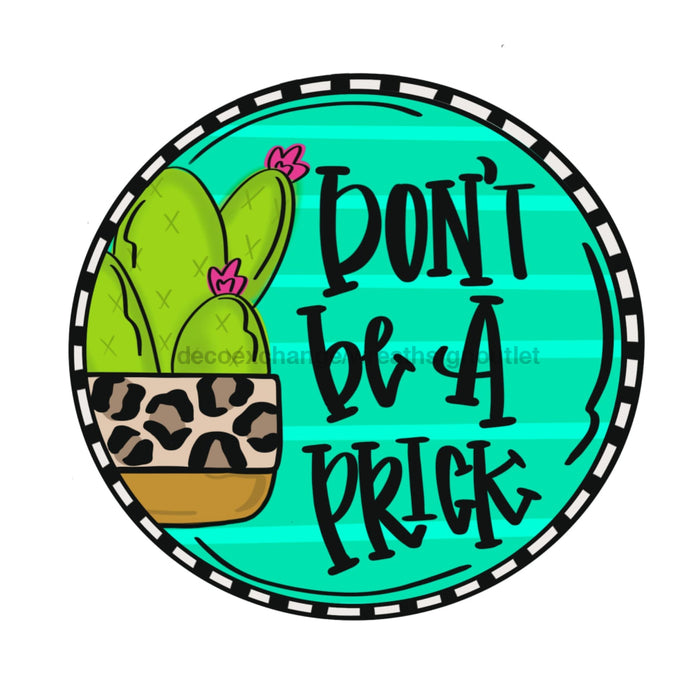 Cactus, Funny Door Hanger, MJ-W-00093-DH, 22in Wood Door Hanger