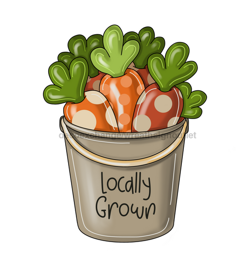 Carrot Sign Easter Pcd-W-117-Dh 22’ Wood Pcd Door Hanger