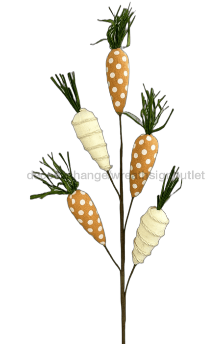 Carrot Spray - Brown And Cream 5 Heads 28 63466Bncm Pick
