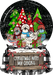 Christmas Sign, Christmas Chickens, wood sign, DECOE-W-901, 22" Door Hanger - DecoExchange®