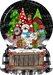 Christmas Sign, Christmas Chickens, wood sign, DECOE-W-903, 22" Door Hanger - DecoExchange®