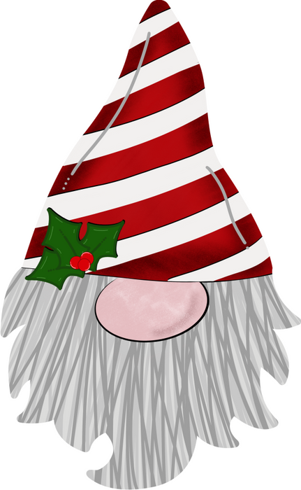 Christmas Sign Gnome Door Hanger Wood Sign Decoe-W-268 22