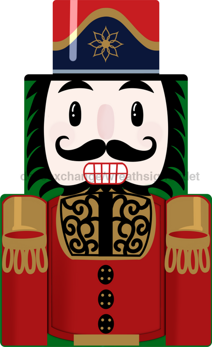 Christmas Sign, Nutcracker Sign, wood sign, DECOE-W-357, 22" Door Hanger - DecoExchange®