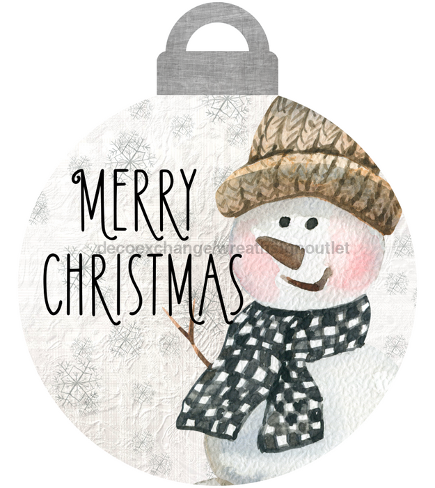 Christmas Sign, Ornament Sign, wood sign, DECOE-W-643, 22" Door Hanger - DecoExchange®