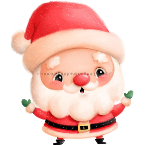 Christmas Sign Santa Wood Sign Decoe-W-903413 22 Door Hanger