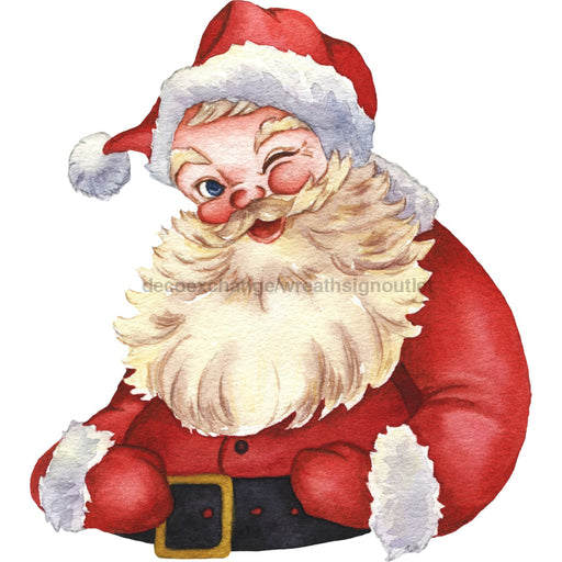 Christmas Sign Santa Wood Sign Decoe-W-903415 22 Door Hanger