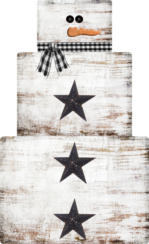 Christmas Sign, Snowman Sign, wood sign, DECOE-W-361, 22" Door Hanger - DecoExchange®