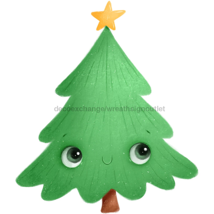 Christmas Sign Tree Wood Sign Decoe-W-903414 22 Door Hanger