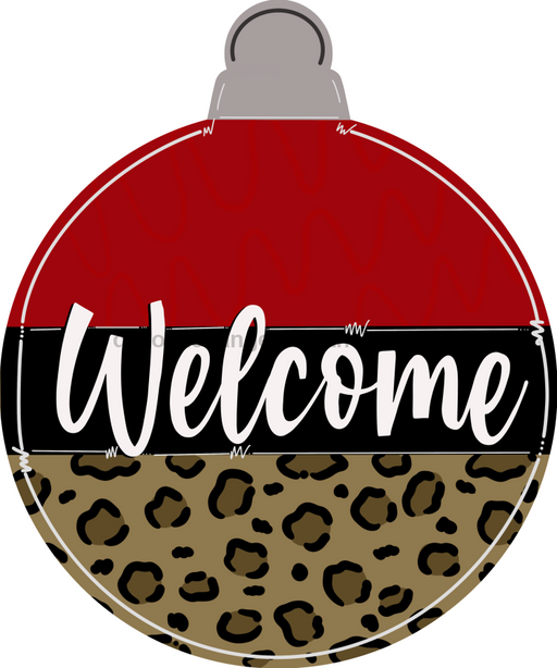 Christmas Sign Welcome Ornament Door Hanger Wood Sign Decoe-W-269 22
