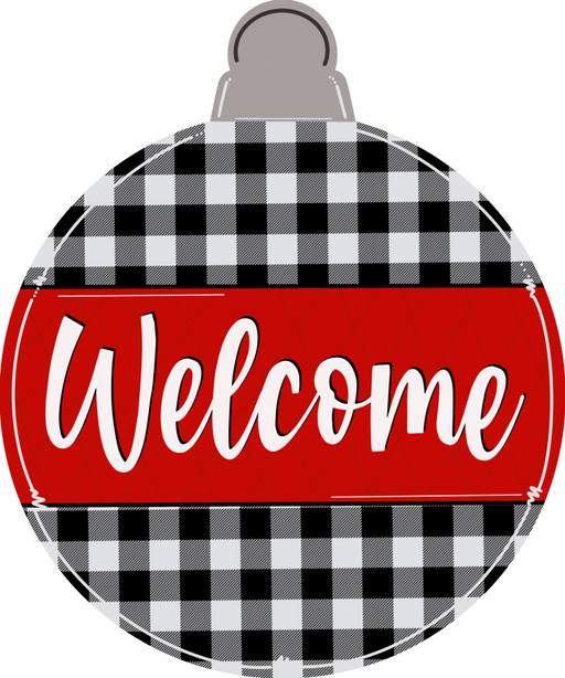 Christmas Sign Welcome Ornament Door Hanger Wood Sign Decoe-W-270 22