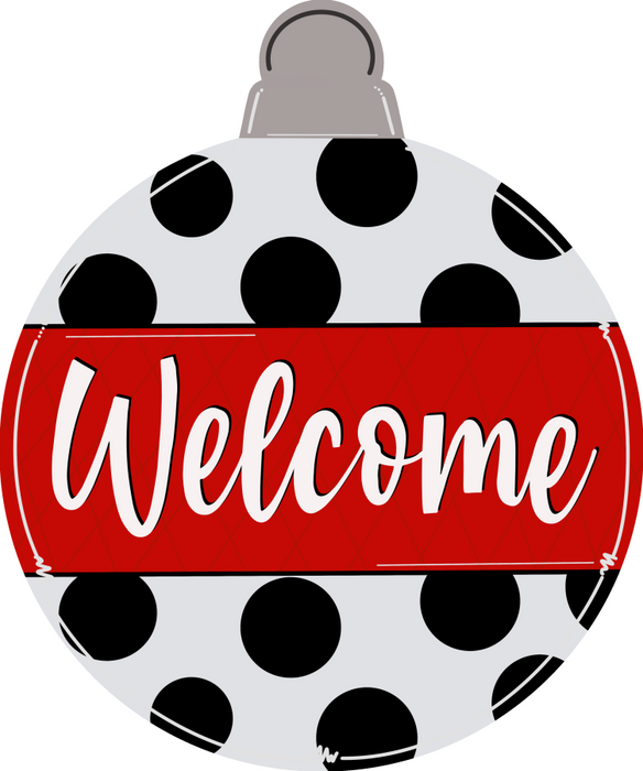 Christmas Sign Welcome Ornament Door Hanger Wood Sign Decoe-W-272 22