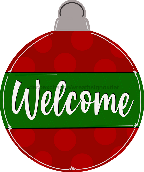 Christmas Sign Welcome Ornament Door Hanger Wood Sign Decoe-W-273 22