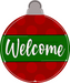 Christmas Sign Welcome Ornament Door Hanger Wood Sign Decoe-W-273 22