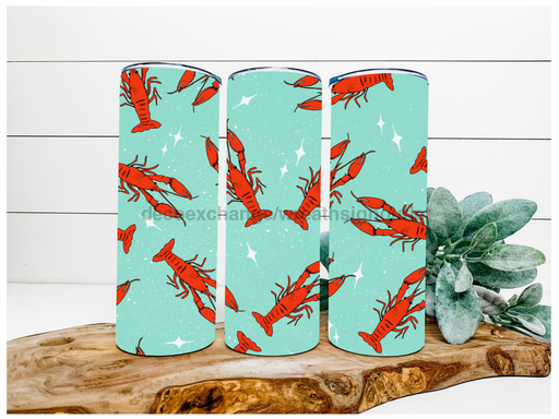 Crawfish 20 oz Skinny Tumbler DECOETUMBLER-069 - DecoExchange