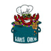 Crawfish Boil Door Hanger, MJ-W-00089-DH, 22in Wood Door Hanger