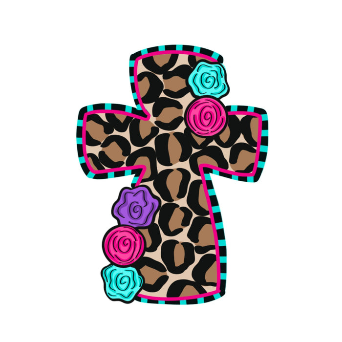 Cross Door Hanger, MJ-W-00094-DH, 22in Wood Door Hanger