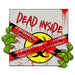Danger Sign, Dead Inside, Halloween Sign, wood sign, PCD-W-009 - DecoExchange®
