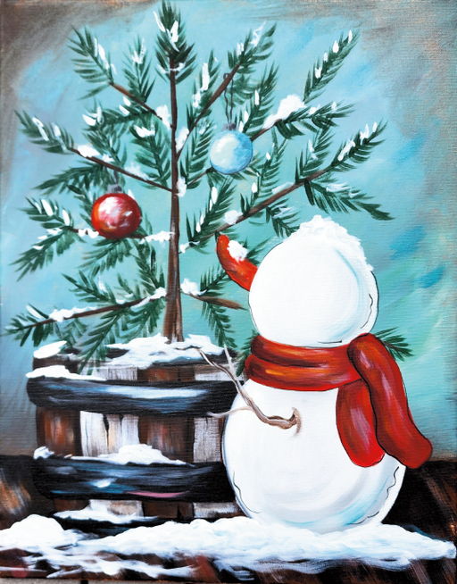 Christmas Door Hanger, Snowman wood sign, DD-W-0004-DH, 22" Door Hanger - DecoExchange®