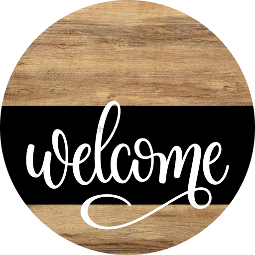 Dog Door Hanger, Hello Brought Treats Door Hanger, DCO-01975-DH, 18" Round Wood