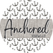 Door Hanger, Nautical Sign, Anchor Sign, Beach Sign, 18" Wood Sign, Round Sign, DecoExchange - DecoExchange®