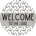 Door Hanger, Nautical Sign, Anchor Sign, Lake Sign, 18" Wood Sign, Round Sign, DecoExchange - DecoExchange®