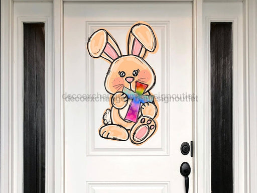 Easter Bunny Egg Sign Wood Sign Door Hanger Decoe-W-427 22
