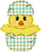 Easter Chick Door Hanger Decoe-W-915-Dh 22’ Wood