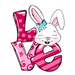 Easter Door Hanger Bunny Wood Sign Decoe-W-509 22