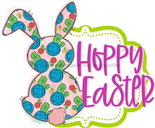 Easter Door Hanger Decoe-W-800-Dh 22’ Wood