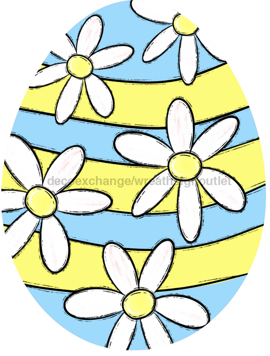 Easter Door Hanger Egg Decoe-W-779-Dh 22’ Wood