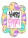 Easter Door Hanger Happy Wood Sign Decoe-W-530 22