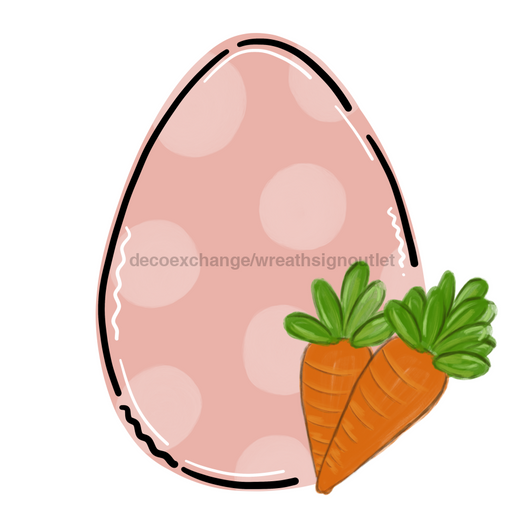 Easter Egg Sign Wood Sign Door Hanger Decoe-W-435 22