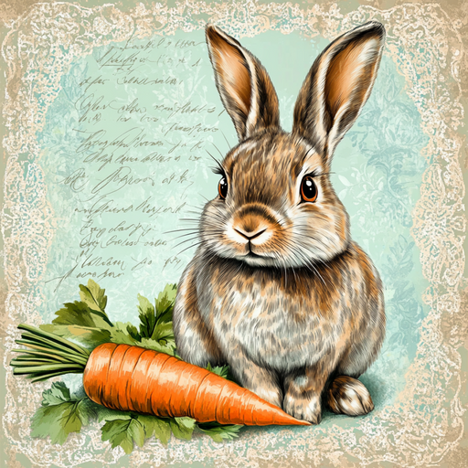 Easter Rabbit Sign, DCO-13252, Sign For Wreath, 10x10" Metal Sign