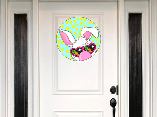 Easter Sign Bunny Wood Sign Cr-W-114-Dh 18 Door Hanger 22