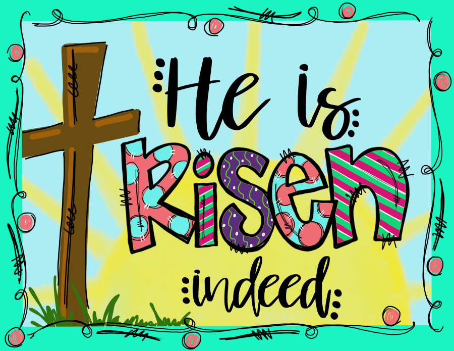 Easter Sign Religious Wood Sign Door Hanger Decoe-W-502 22