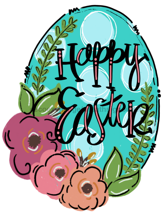 Easter Sign Wood Sign Door Hanger Decoe-W-488 22