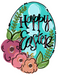 Easter Sign Wood Sign Door Hanger Decoe-W-488 22
