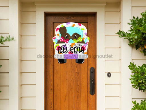 Easter Truck Sign Wood Sign Cr-W-124-Dh 22 Door Hanger