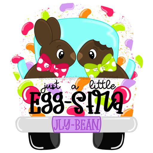 Easter Truck Sign Wood Sign Cr-W-124-Dh 22 Door Hanger