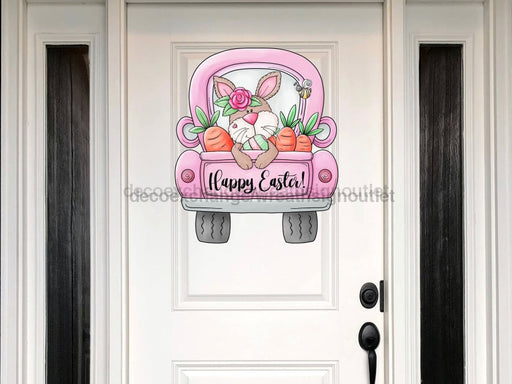 Easter Truck Sign Wood Sign Door Hanger Decoe-W-433 22