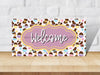 Easter Welcome Sign 6X12 Metal Decoe-4080