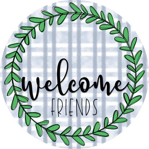 Everyday Door Hanger Wreath Dco-01213-Dh 18 Round Wood