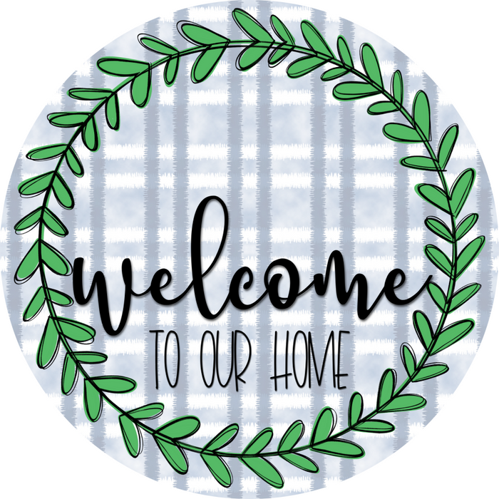 Everyday Door Hanger Wreath Dco-01214-Dh 18 Round Wood