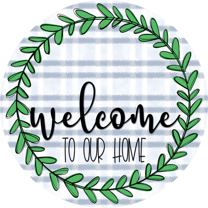 Everyday Door Hanger Wreath Dco-01217-Dh 18 Round Wood