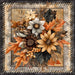 Fall Pumpkins Sign, DCO-102078, Sign For Wreath, 10x10in Metal Sign