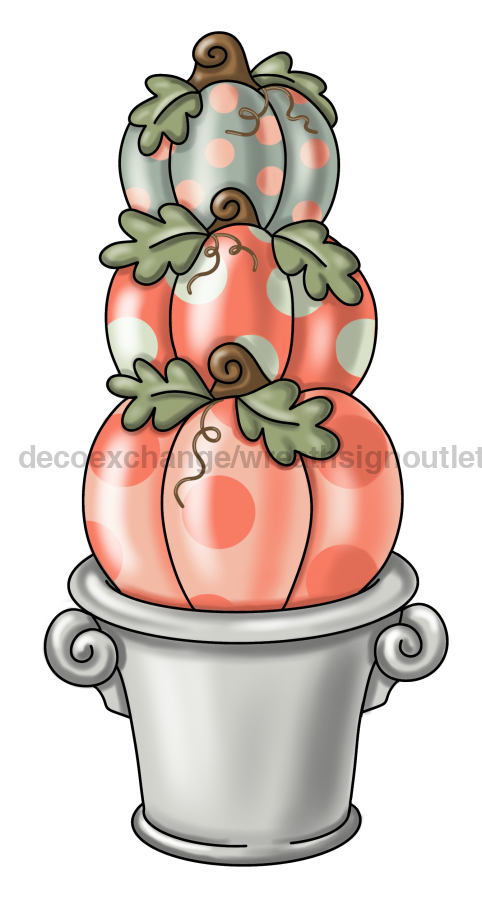 Fall Sign, Pumpkin Stack, Autumn Sign, wood sign, PCD-W-041 - DecoExchange®