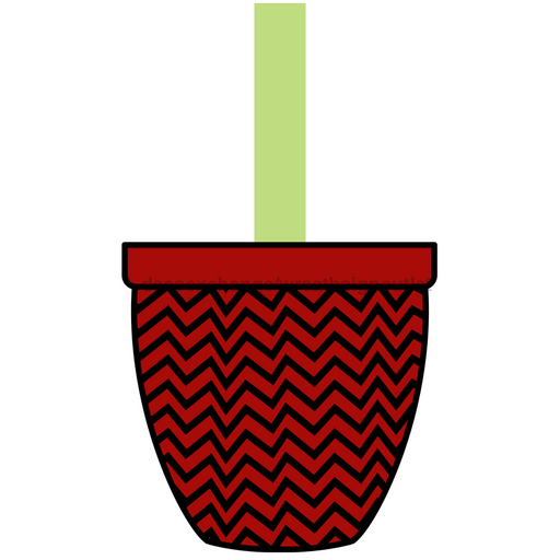 Flower Wreath Attachment, Flower Pot wood sign, DECOE-W-90022, 19" Door Hanger - DecoExchange®